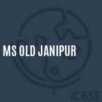 Ms Old Janipur Middle School Logo