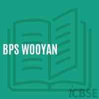 Bps Wooyan Primary School Logo