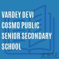 Vardey Devi Cosmo Public Senior Secondary School Logo