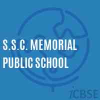 S.S.C. Memorial Public School Logo