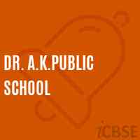 Dr. A.K.Public School Logo