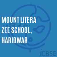 Mount Litera Zee School, Haridwar Logo