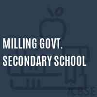 Milling Govt. Secondary School Logo
