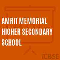 Amrit Memorial Higher Secondary School Logo