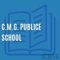 C.M.G. Publice School Logo