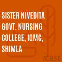 Sister Nivedita Govt. Nursing College, IGMC, Shimla Logo