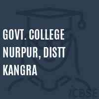 Govt. College Nurpur, Distt Kangra Logo