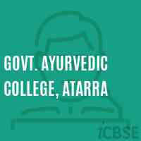 Govt. Ayurvedic College, Atarra Logo