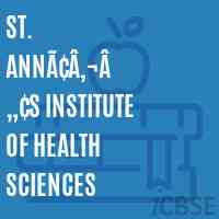 St. AnnÃ¢â‚¬â„¢s Institute of Health Sciences Logo