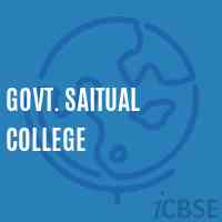 Govt. Saitual College Logo