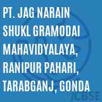 Pt. Jag Narain Shukl Gramodai Mahavidyalaya, Ranipur Pahari, Tarabganj, Gonda College Logo