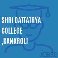 Shri Dattatrya College ,Kankroli Logo