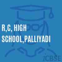 R,C, High School,Palliyadi Logo