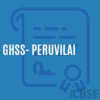 Ghss- Peruvilai High School Logo