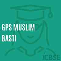 Gps Muslim Basti Primary School Logo