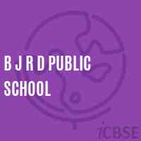 B J R D Public School Logo