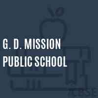 G. D. Mission Public School Logo