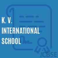 K. V. International School Logo