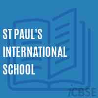 St Paul'S International School Logo