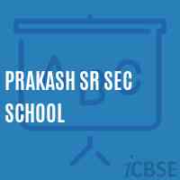 Prakash Sr Sec School Logo