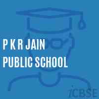 P K R Jain Public School Logo