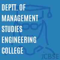 Deptt. of Management Studies Engineering College Logo