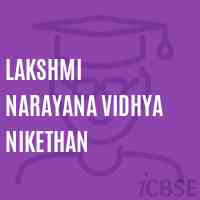 Lakshmi Narayana Vidhya Nikethan School Logo