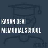 Kanan Devi Memorial School Logo