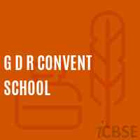G D R Convent School Logo