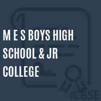 M E S Boys High School & Jr College Logo