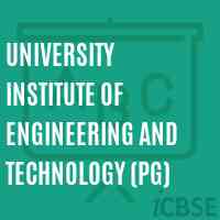 University Institute of Engineering and Technology (Pg) Logo