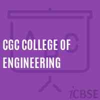 Cgc College of Engineering Logo