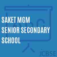SAKET MGM Senior Secondary School Logo