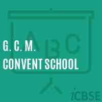G. C. M. Convent School Logo