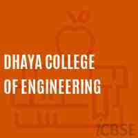 Dhaya College of Engineering Logo