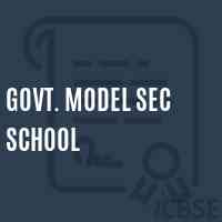 Govt. Model Sec School Logo