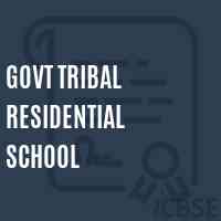 Govt Tribal Residential School Logo