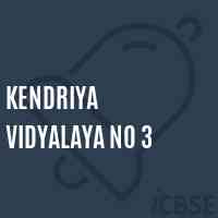 Kendriya Vidyalaya No 3 School Logo