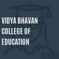 Vidya Bhavan College of Education Logo