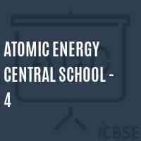 Atomic Energy Central School - 4 Logo