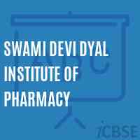 Swami Devi Dyal Institute of Pharmacy Logo