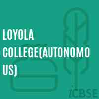 Loyola College(Autonomous) Logo