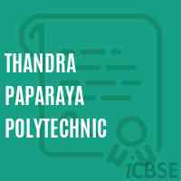 Thandra Paparaya Polytechnic College Logo