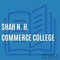 Shah N. H. Commerce College Logo