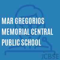 Mar Gregorios Memorial Central Public School Logo