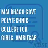 Mai Bhago Govt Polytechnic College For Girls, Amritsar Logo