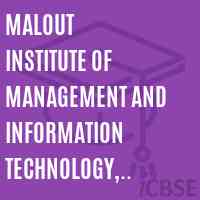 Malout Institute of Management and Information Technology, Malout Logo
