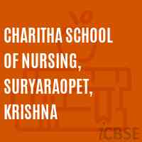 Charitha School of Nursing, Suryaraopet, Krishna Logo