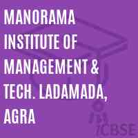 Manorama Institute of Management & Tech. Ladamada, Agra Logo
