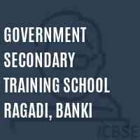 Government Secondary Training School Ragadi, Banki Logo